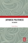 Image for Japanese Politeness: An Enquiry