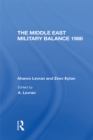 Image for Middle East Military Balance 1986