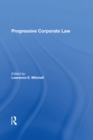 Image for Progressive corporate law