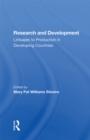 Image for Research And Development: Linkages To Production In Developing Countries