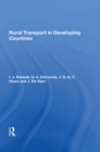 Image for Rural Transport in Developing Countries