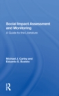 Image for Social impact assessment and monitoring: a guide to the literature