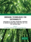 Image for Emerging Technologies for Sustainability: Proceedings of the Annual International Conference on Emerging Research Areas (AICERA 2019), July 18-20, 2019, Kottayam, Kerala