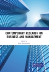 Image for Contemporary research on business and management: proceedings of the International Seminar of Contemporary Research on Business and Management (ISCRBM 2019), 27-29 November, 2019, Jakarta, Indonesia