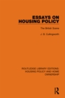 Image for Essays on housing policy: the British scene