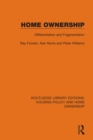 Image for Home Ownership: Differentiation and Fragmentation