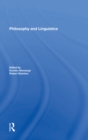Image for Philosophy and linguistics