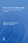 Image for The lessons of modern war.: (The Arab-Israeli conflicts, 1973-1989)