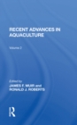 Image for Recent Advances In Aquaculture: Volume 2