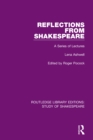 Image for Reflections from Shakespeare: a series of lectures