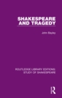 Image for Shakespeare and tragedy