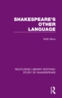 Image for Shakespeare&#39;s other language