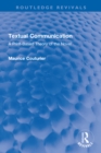 Image for Textual Communication: A Print-Based Theory of the Novel