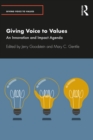 Image for Giving voice to values: an innovation and impact agenda