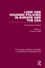 Image for Land and housing policies in Europe and the USA: a comparative analysis