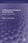 Image for n-Dimensional nonlinear psychophysics: theory and case studies