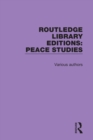 Image for Peace Studies