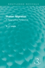 Image for Human migration: a geographical perspective