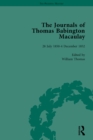 Image for The journals of Thomas Babington Macaulay.