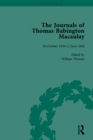 Image for The Journals of Thomas Babington Macaulay. Vol. 1