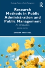 Image for Research Methods in Public Administration and Public Management: An Introduction