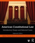 Image for American constitutional law: introductory essays and selected cases
