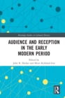 Image for Audience and reception in the early modern period