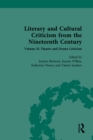 Image for Literary and Cultural Criticism from the Nineteenth-Century. Volume II Theatre and Drama Criticism