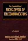 Image for The Froehlich/Kent encyclopedia of telecommunications.: (Codes for the prevention of errors to communications frequency standards)