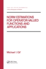 Image for Norm estimations for operator valued functions and their applications