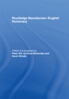 Image for The Routledge Macedonian-English Dictionary
