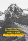 Image for Quaternary and environmental research on East African mountains