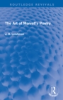 Image for The art of Marvell&#39;s poetry