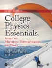 Image for College physics essentials.: (Mechanics, thermodynamics, waves) : Volume one,