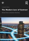 Image for The modern law of contract.