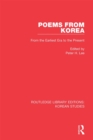 Image for Poems from Korea: from the earliest era to the present : 5
