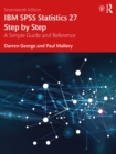 Image for IBM SPSS Statistics 27 Step by Step: A Simple Guide and Reference