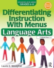 Image for Differentiating instruction with menus.: (Language arts (grades 6-8)