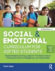 Image for Social and Emotional Curriculum for Gifted Students Grade 3: Project-Based Learning Lessons That Build Critical Thinking, Emotional Intelligence, and Social Skills