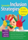 Image for Successful inclusion strategies for early childhood teachers