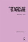 Image for Fundamentals of Practical Cataloguing
