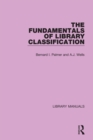 Image for The fundamentals of library classification