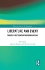 Image for Literature and event: twenty-first century reformulations