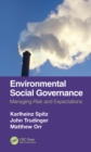 Image for Environmental social governance: managing risk and expectations