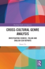 Image for Cross-cultural genre analysis: investigating Chinese, Italian and English CSR reports