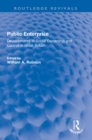 Image for Public enterprise: developments in social ownership and control in Great Britain