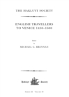 Image for English Travellers to Venice, 1450-1600 : 39
