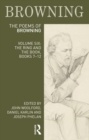 Image for The Poems of Robert Browning. Volume 6 The Ring and the Book, Books 7-12 : Volume 6,