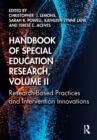 Image for Handbook of Special Education Research. Volume II Research-Based Practices and Intervention Innovations