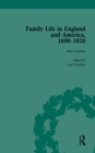 Image for Family life in England and America, 1690-1820. : Vol. 1